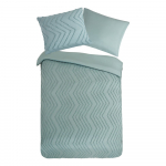 Heleroheline pikendatud mikrokiust voodipesu &uuml;heinimesevoodile 140x220 cm Pure Zigzag - Good Morning