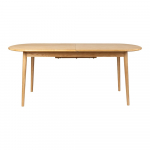 Tammespoonist pikendatav s&ouml;&ouml;gilaud koos lisaplaadiga 90x180 cm Twist - Zuiver