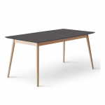 Must kokkupandav s&ouml;&ouml;gilaud 90x165 cm Meza - Hammel Furniture