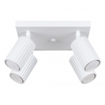 Valge laevalgusti 25x25 cm Gleam - Sollux