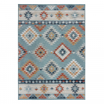 Sinine sise- ja v&auml;lisvaip 200x290 cm Avery Blue - Flair Rugs