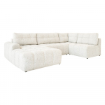 Kreem modulaarne nurgadiivanvoodi koos panipaigaga (vasak nurk) Lulu &ndash; Miuform