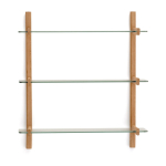 Klaasist moodul-riiulite s&uuml;steem 90x98x30,5 cm Sitra - Kave Home