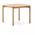 Saarepuidu spoonist s&ouml;&ouml;gilaud 100x100 cm Indara - Kave Home