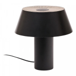 Must lauavalgusti metallist varjuga (k&otilde;rgus 32 cm) Ancare - Kave Home