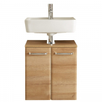 Seinale kinnitatav tammespoonist valamukapp ilma valamuta 53x60 cm Quickset 318 - Pelipal