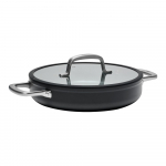 Alumiiniumist pann koos kaane ja mittenakkuva pinnaga &oslash; 28 cm tegame Meda 3.0 - FABINI