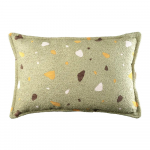Roheline buklee/&scaron;enillkangast laste diivanipadi Terrazzo Bolster - Wigiwama