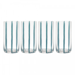 Klaasid 4tk komplektis 450 ml Stripe - Ladelle