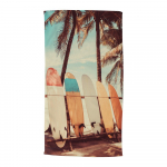 Sametist rannar&auml;tik 100x180 cm Vintage Surf - Good Morning