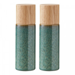 Roheline keraamiline soola- ja pipraveski komplekt Green - Bitz