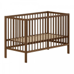 Pruun p&ouml;&ouml;gipuidust reguleeritava k&otilde;rgusega v&otilde;revoodi 60x120 cm Dino - Vipack