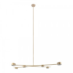 Beež metallist rippvalgusti Coda - Trio Select