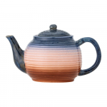 Sinine/oranž keraamiline teekann s&otilde;elaga 890 ml Tatum - Bloomingville