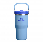 Sinine roostevabast terasest termospudel 600 ml IceFlow&trade; Flip Straw 2.0 Tumbler Blue Sky - Stanley