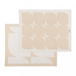 Puuvillased r&auml;tikud komplektis 2 t&uuml;kki 50x63 cm Abi - noo.ma