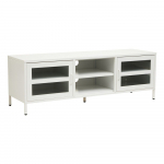 Valge terasest telekaalus 150x50x45 cm Acier - Premier Housewares