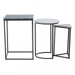 Abilauad komplektis 3 tk marmorist pealispinnaga 40x40 cm Mandoli - Premier Housewares