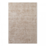 Beež k&auml;sitsi kootud viskoosvaip 80x150 cm Noemi - Vikosa