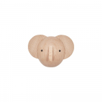 Naturaalsest v&auml;rvi p&ouml;&ouml;gipuust seinakonks Elephant - OYOY Mini