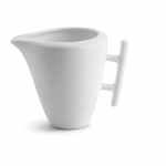 Valge portselanist piimakann 230 ml Squito - BonBistro