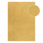 Kollane villane vaip 160x230 cm Zen Garden - Flair Rugs