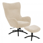 Kreemvalge ja valge k&otilde;rvade ja jalatsite komplekt Talgarth - Actona