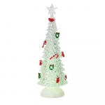 Valge j&otilde;ulu valguskaunistus &oslash; 12 cm Bro &ndash; Marksl&ouml;jd