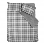 Hall lambavillast voodipesu kaheinimesevoodile 200x200 cm Cosy Sherpa Check - Catherine Lansfield