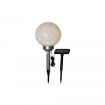 &Uuml;mmargune p&auml;ikesepaneeliga LED-valgusti Luna, &oslash; 20 cm M-Twinkle - Star Trading