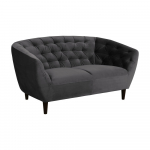 Tumehall sametne diivan , 150 cm Ria - Actona
