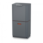 Grafitově &scaron;ed&yacute; ko&scaron; na tř&iacute;děn&yacute; odpad Joseph Joseph Totem Max,&nbsp;60&nbsp;l