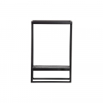 Must metallist seinaalune 40x60 cm Febe - WOOOD