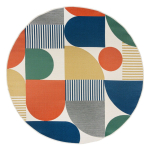 &Uuml;mmargune v&auml;livaip &oslash; 160 cm Geo - Flair Rugs