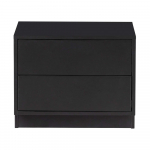 Must m&auml;nnipuidust telerilaud 50x40 cm Finca - WOOOD