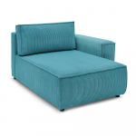 Sinine velvetist diivanimoodul, parem nurk Nihad modular - Bobochic Paris