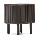 Tumepruun &ouml;&ouml;kapp Mailen - Kave Home