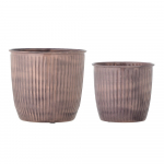 Metall lillepoti katted komplektis 2 tk &oslash; 21,5 cm Kenzie &ndash; Bloomingville