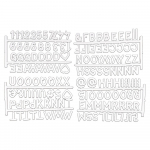 Valged t&auml;hed organisaatoritele 11.5x20x3 cm - Hom&eacute;a