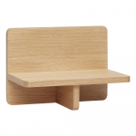 Riiul naturaalsest tammepuidust 35 cm Less - H&uuml;bsch