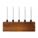 Pruun j&otilde;ulumotiividega valguskaunistus Albero - Marksl&ouml;jd