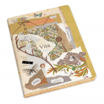 T&ouml;&ouml;vihikud 2tk komplektis, 192lk A5 formaadis Vita - Kartos