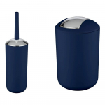 Tumesinine plastikust vannitoatarvikute komplekt Brasil - Wenko