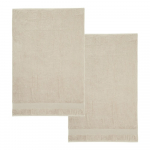 Beežid puuvillased froteer&auml;tikud 2 tk 90x140 cm komplektis Anti-Bacterial - Catherine Lansfield