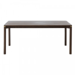 Pruun kokkupandav s&ouml;&ouml;gilaud 95x180 cm Arun - Unique Furniture