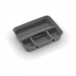 Hall plastikust hoiukarbi vahesein 35,5x26,5x8,5 cm K Latch Box - KIS