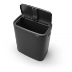 Matt must terasest pr&uuml;gikast 60 l Bo Touch Bin - Brabantia