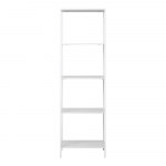 Valge raamaturiiul 51x170 cm Vita - House Nordic