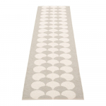 Kreem sise/v&auml;lisvaip 70x250 cm Poppy Linen &ndash; Pappelina