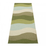 Roheline sise/v&auml;lisvaip 70x200 cm Urvi Woods &ndash; Pappelina